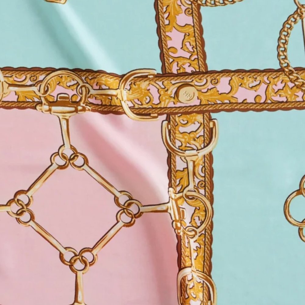 100% Silk Pastel Scarf